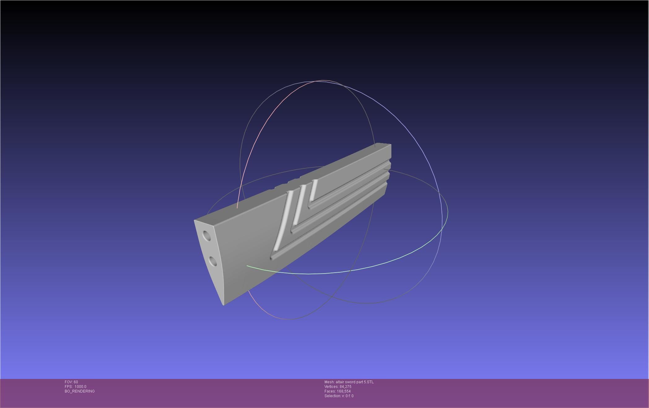 Re-Creators Altair Sword 3D print model_55