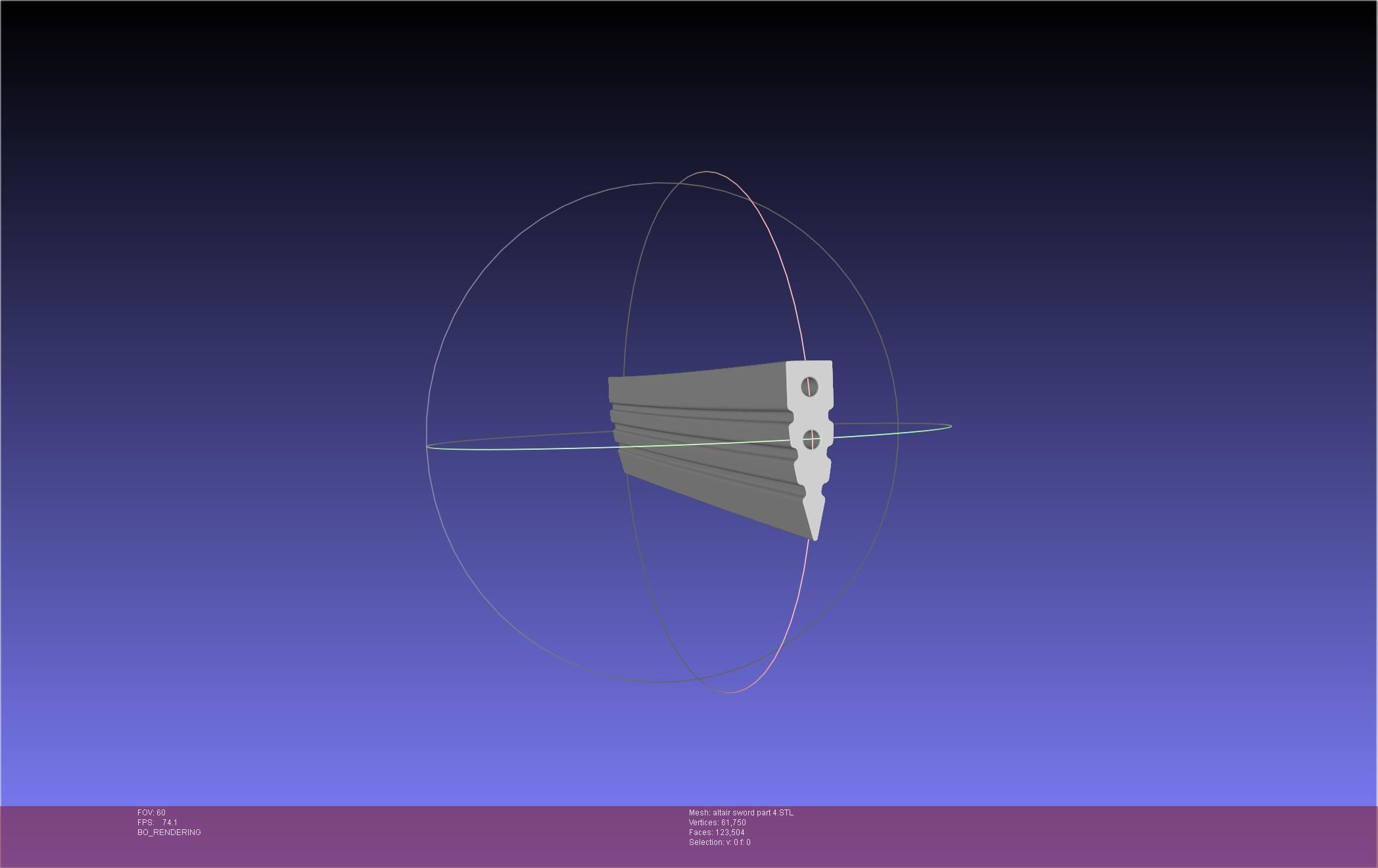 Re-Creators Altair Sword 3D print model_50