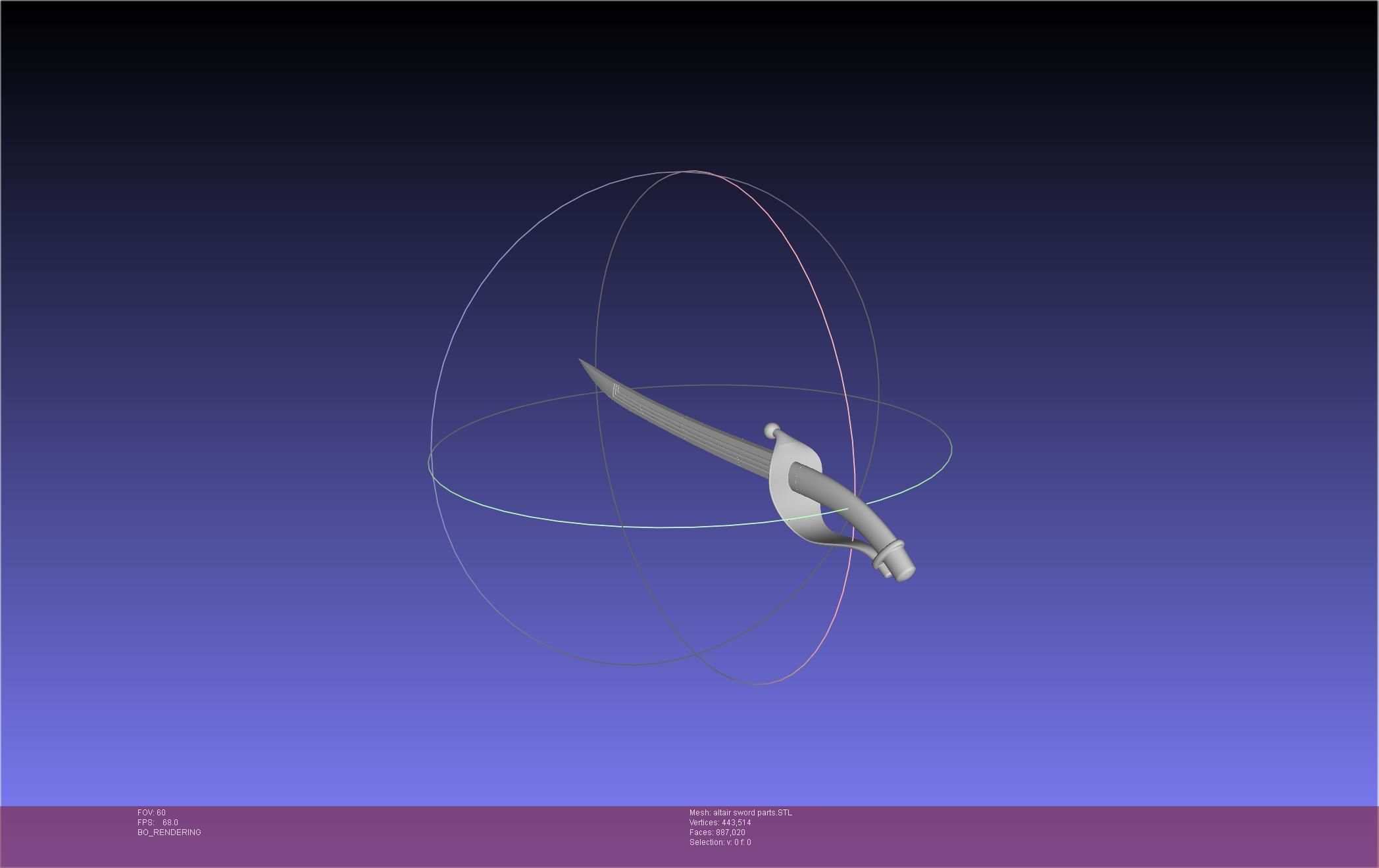 Re-Creators Altair Sword 3D print model_67