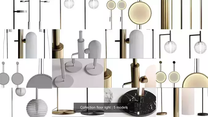 Collection floor light