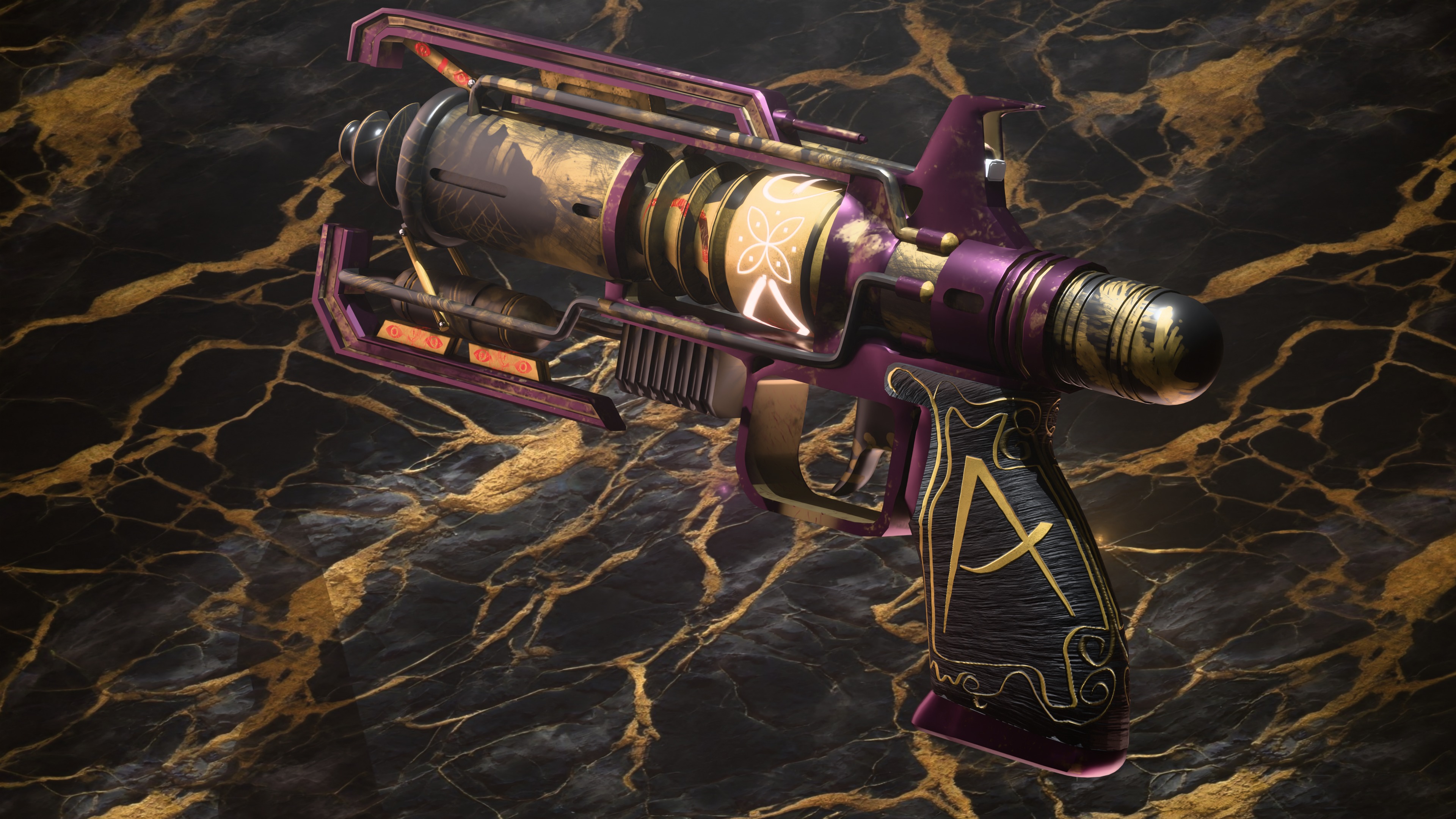 wingman apex pistol Low-poly 3D model_6