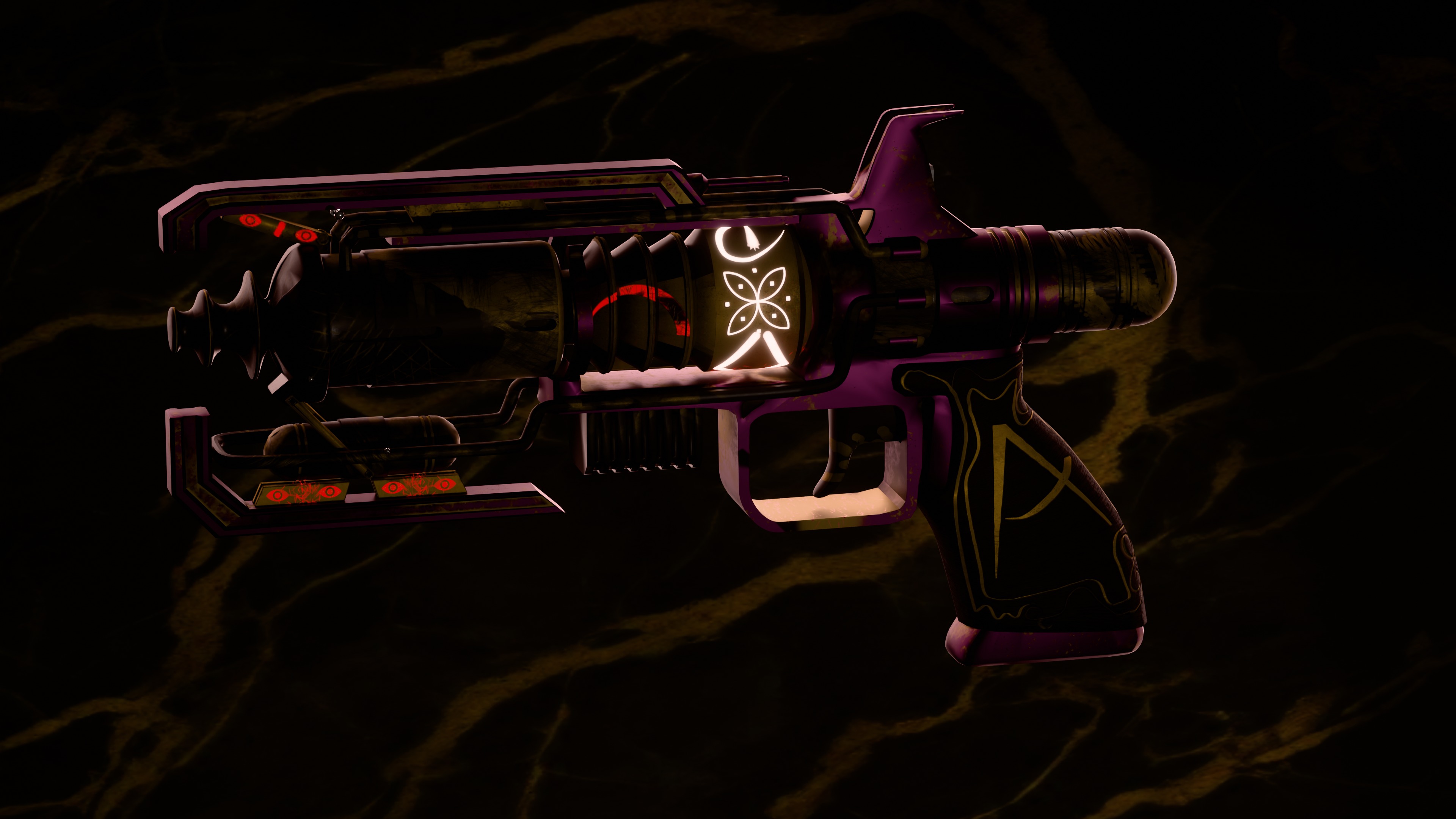 wingman apex pistol Low-poly 3D model_1