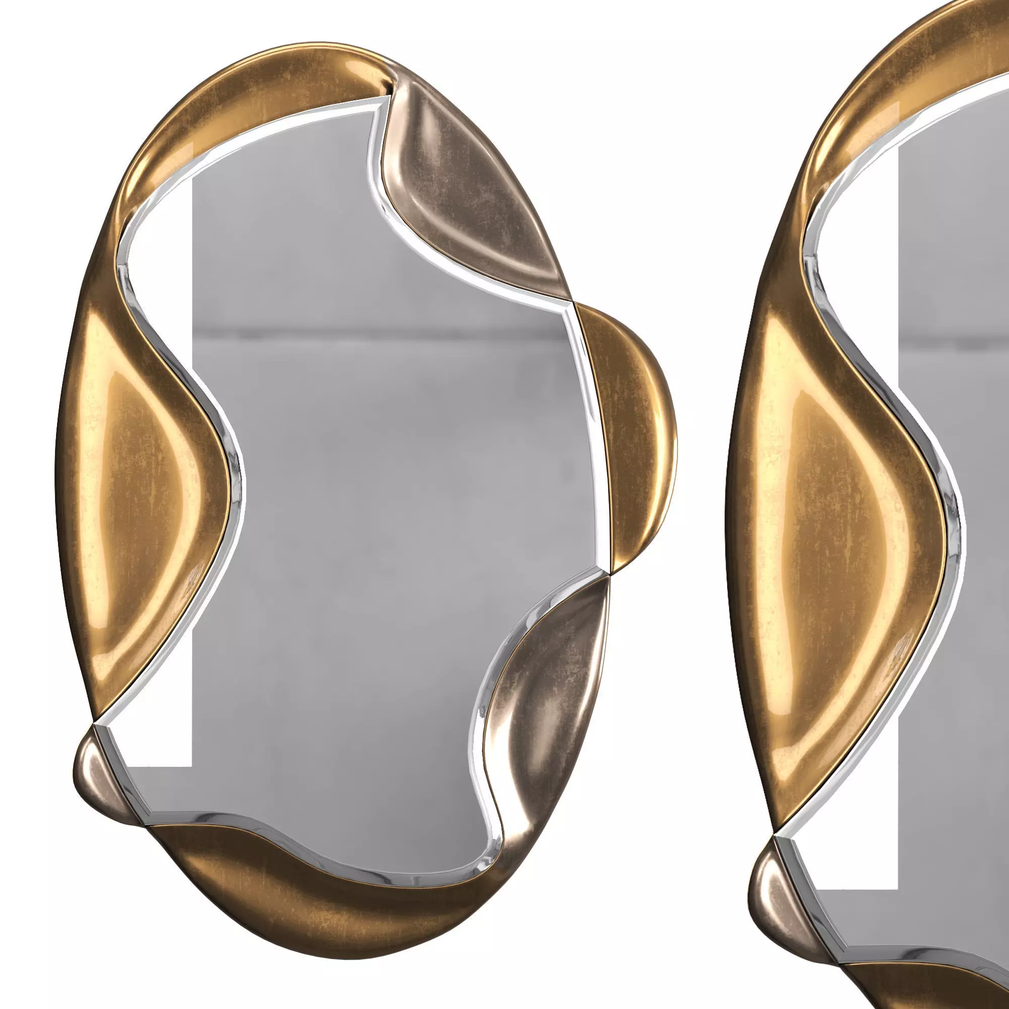 Bliss Wall Mirror 3D model