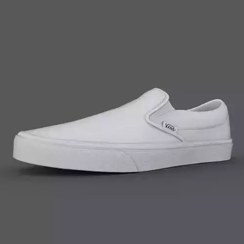 VANS182 Slip On White