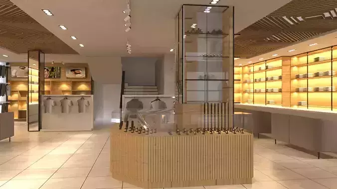 CLOTH AND WEAR ITEMS OUTLET MODERN DESIGN