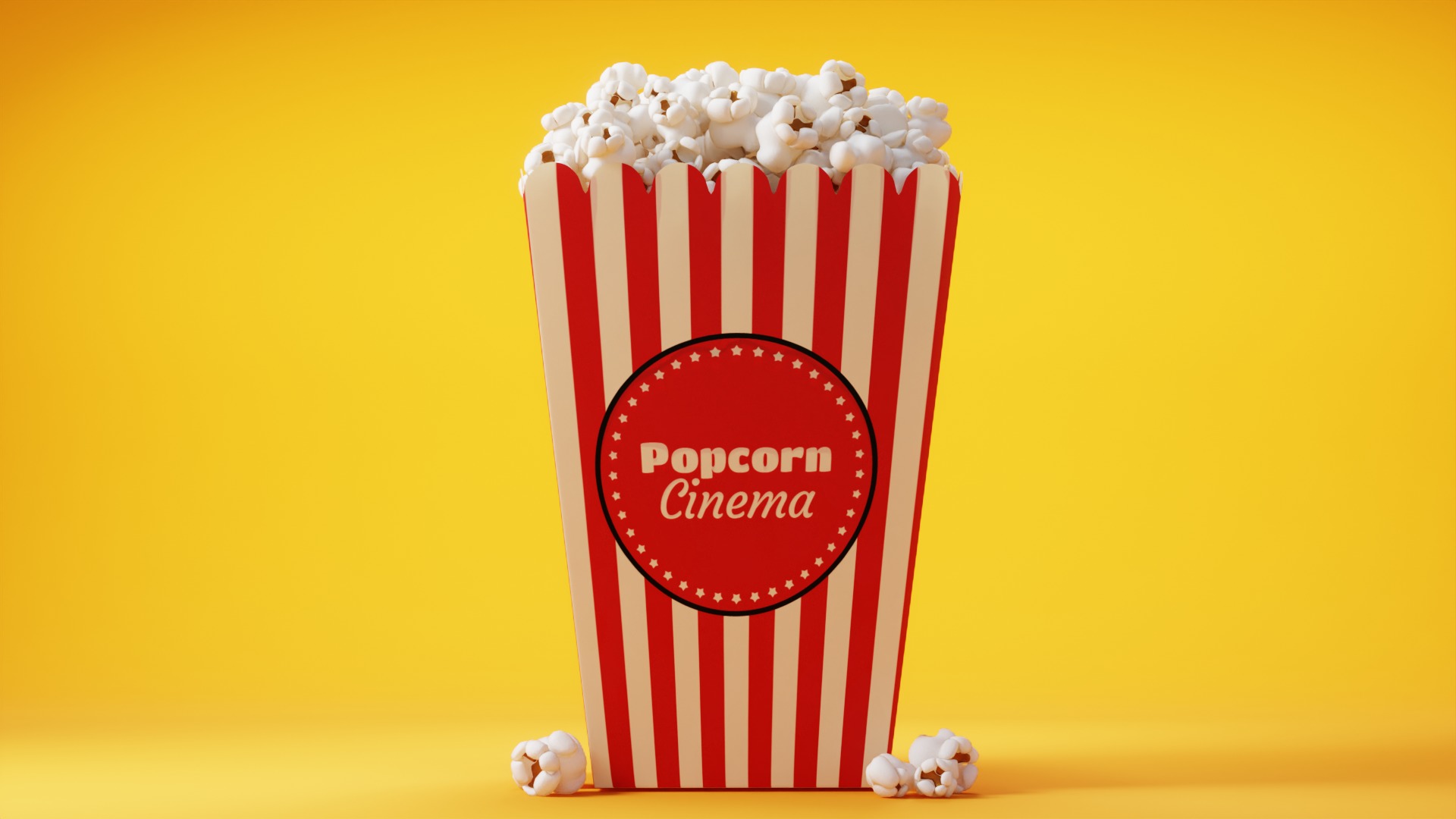 POPCORNS-CINEMA POPCORNS 3D model_9