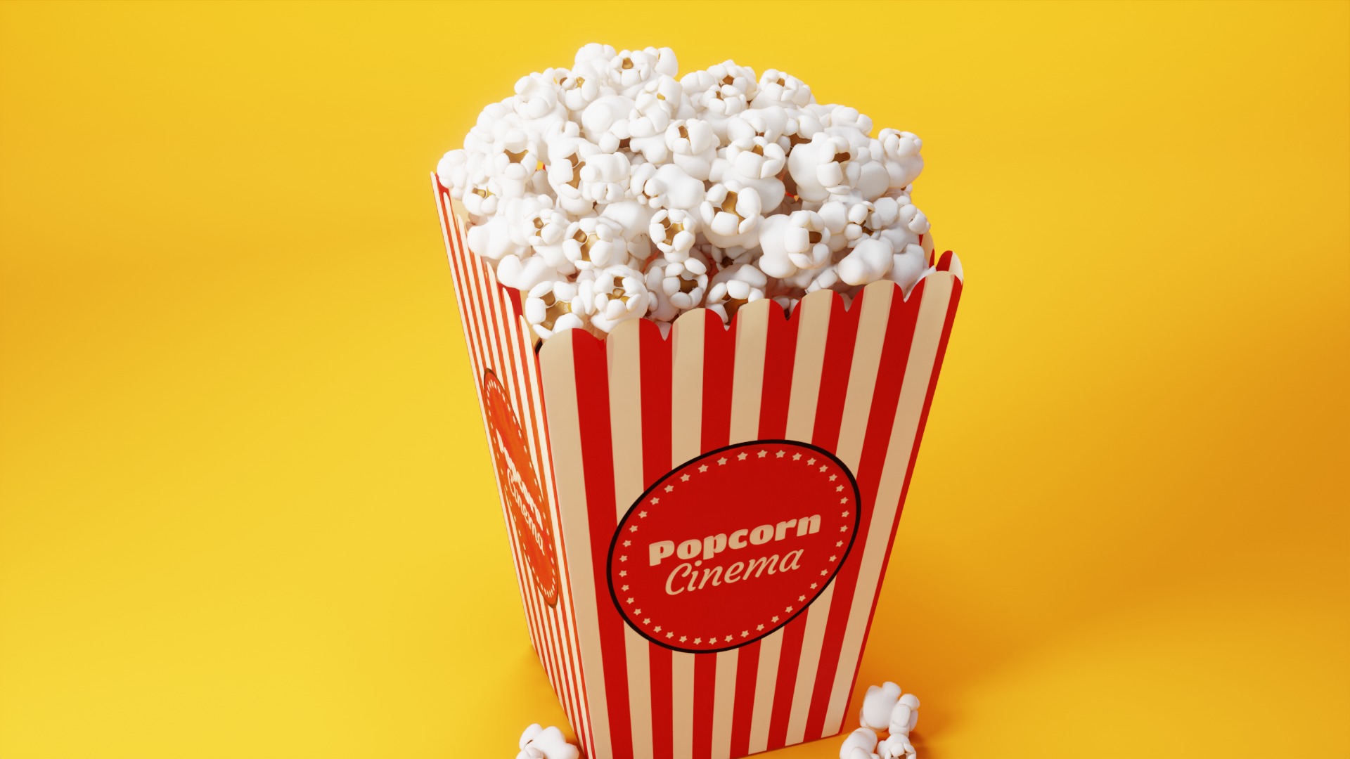 POPCORNS-CINEMA POPCORNS 3D model_8
