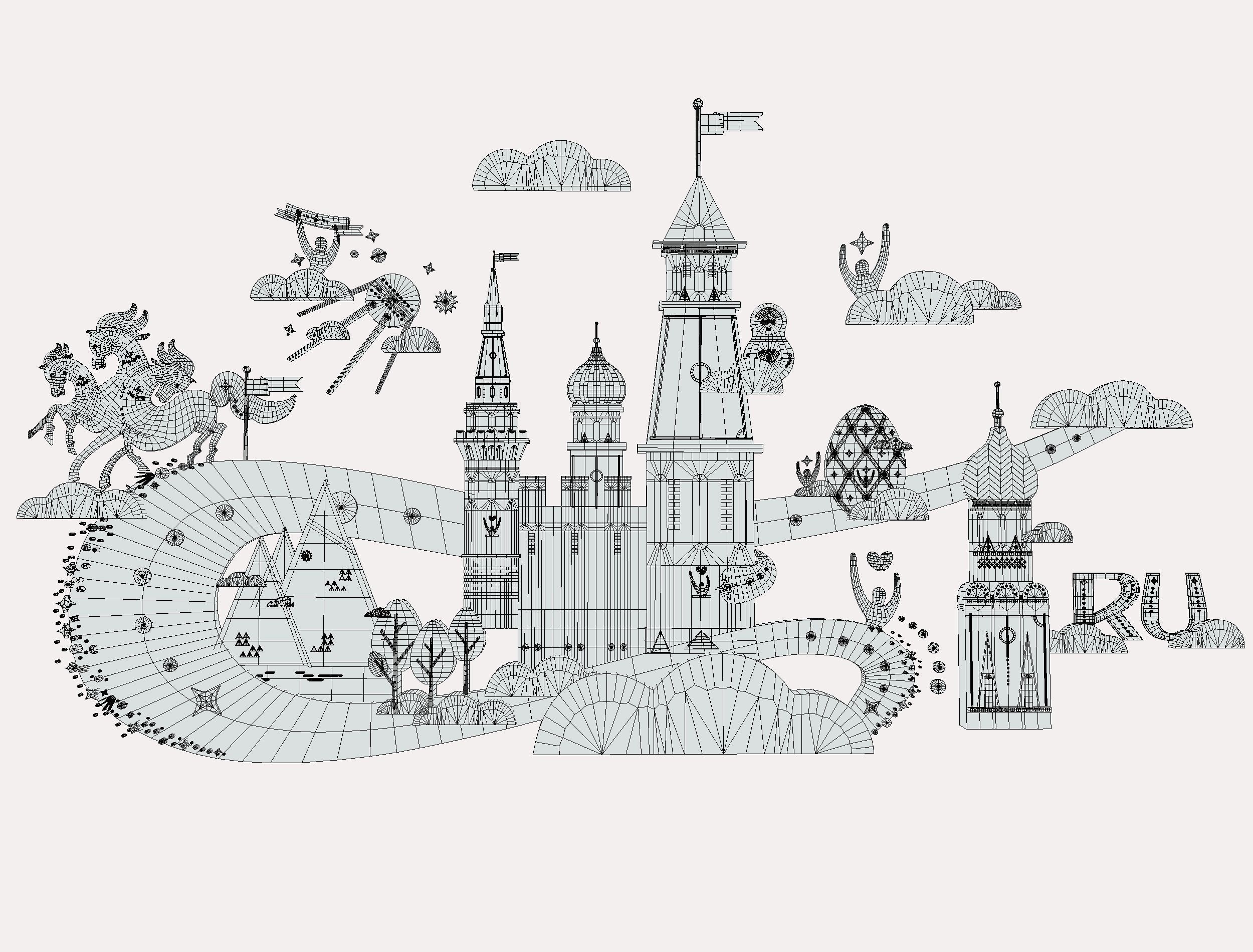 Russian classical Ornament Symbol Art Texture_18