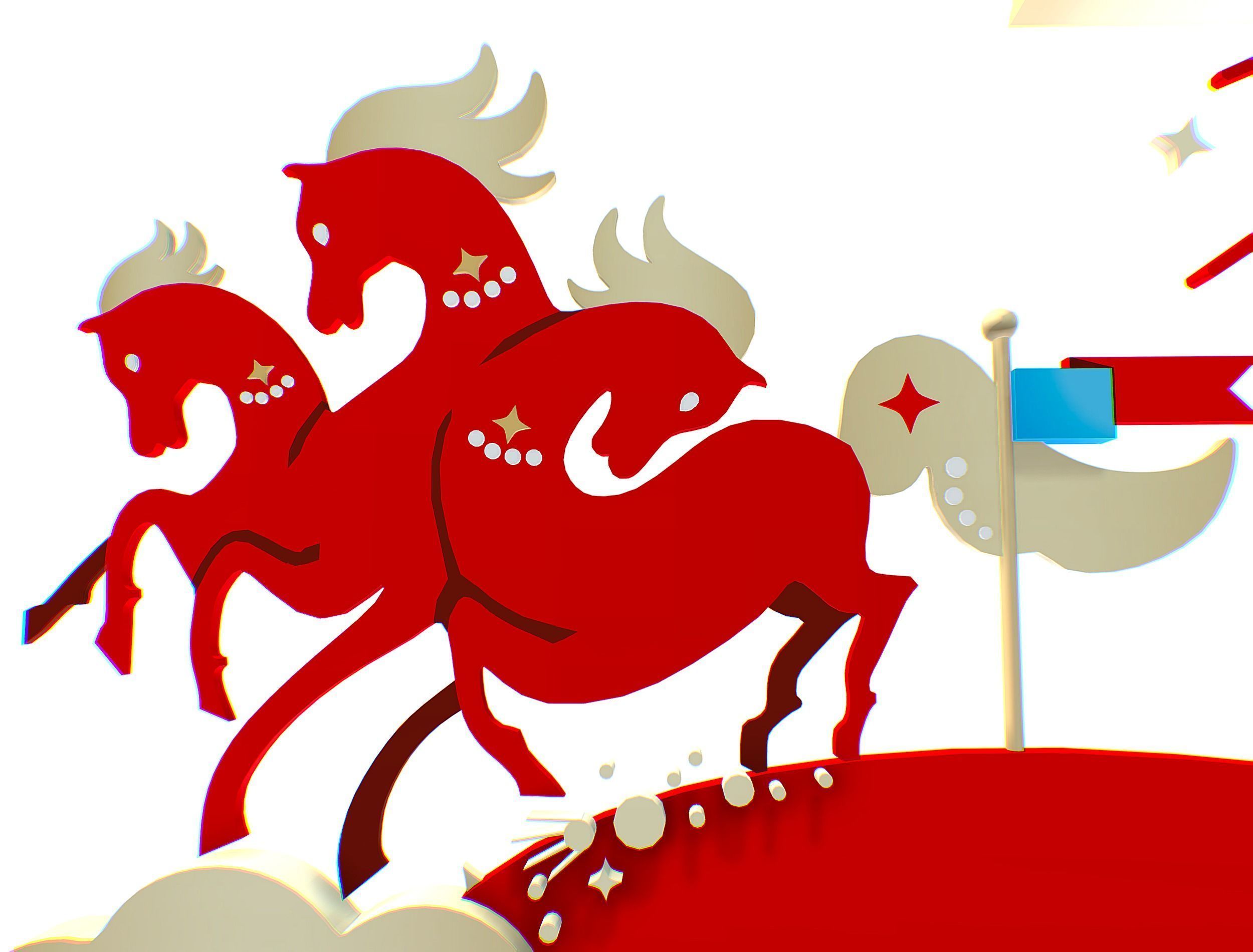 Russian classical Ornament Symbol Art Texture_4