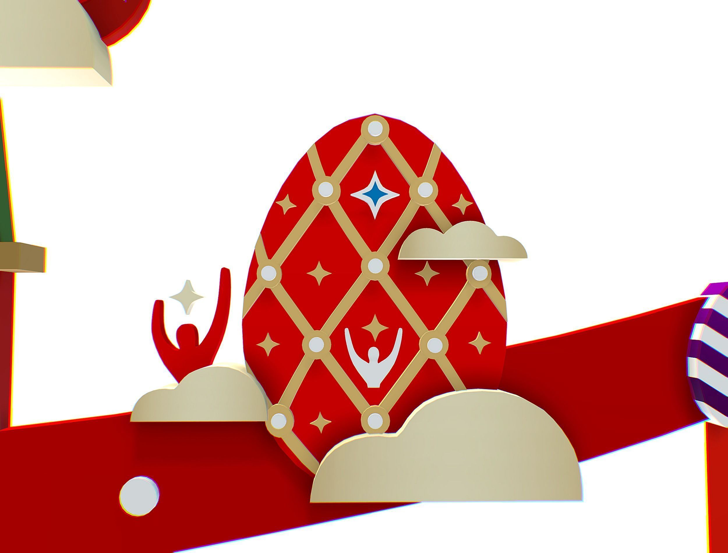 Russian classical Ornament Symbol Art Texture_11