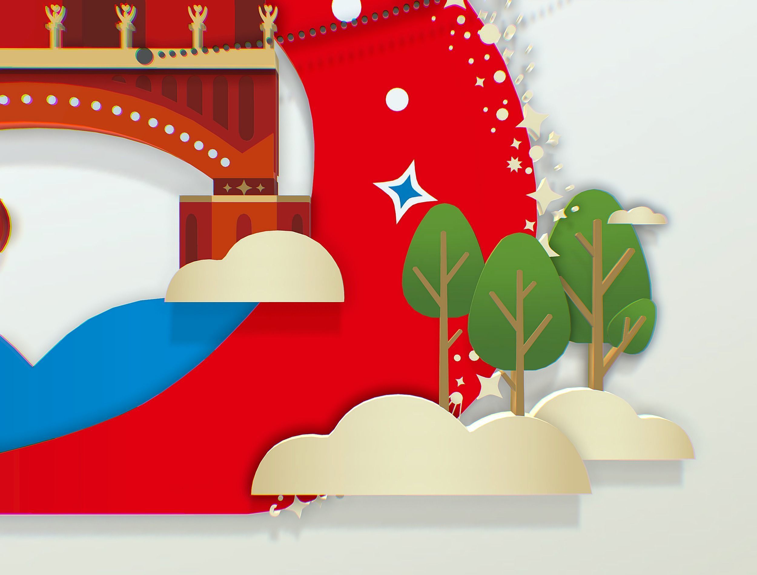 Russian classic Ornament Symbol NIZHNY NOVGOROD Texture_15