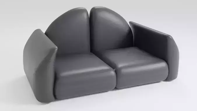 Contemporary sofa with creative shape