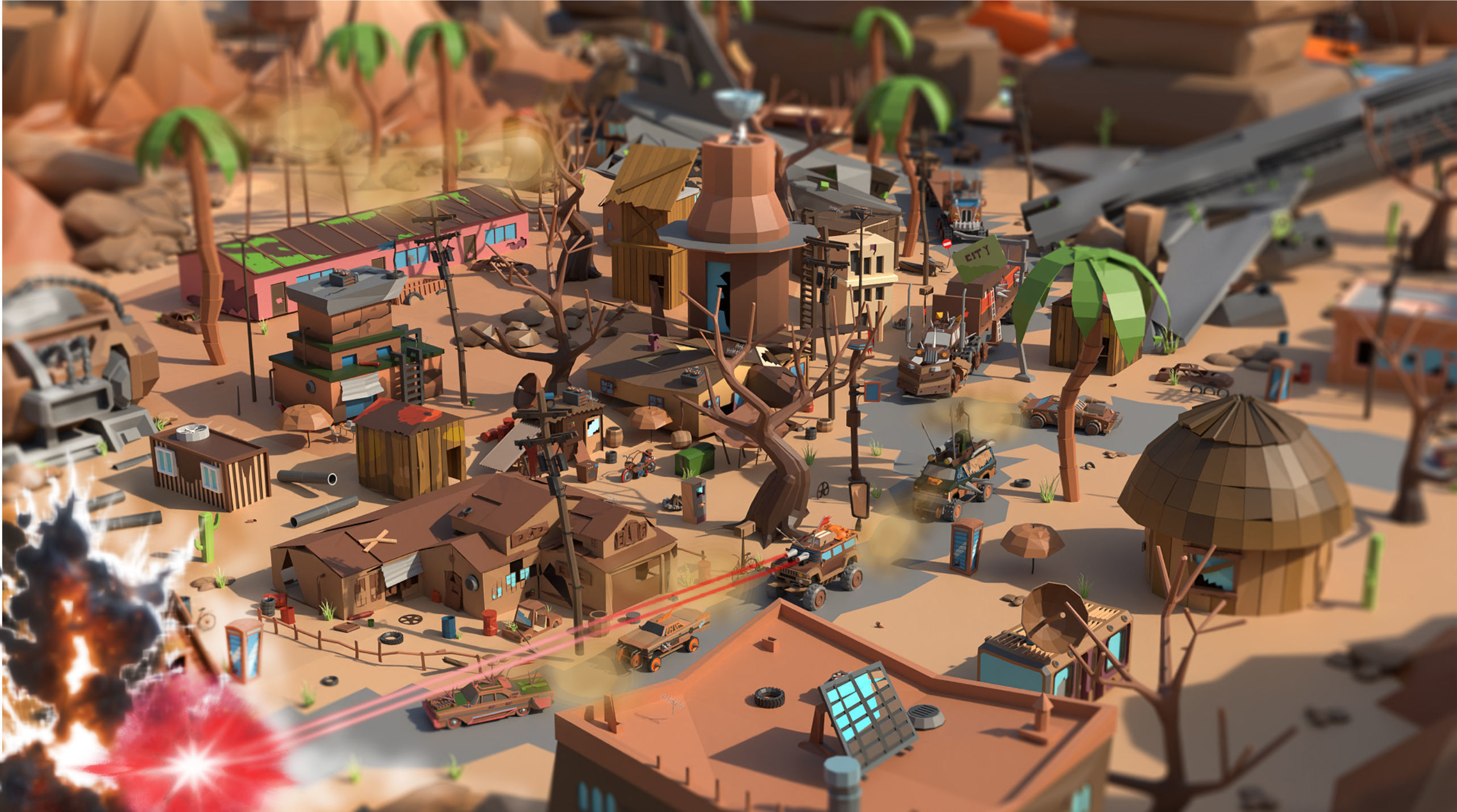 Low Poly Pack All  Assets CGmano 3D Model Collection_70