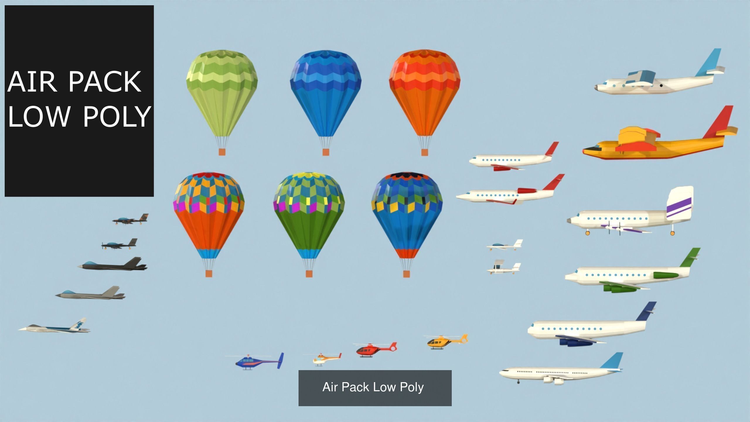 Low Poly Pack All  Assets CGmano 3D Model Collection_67