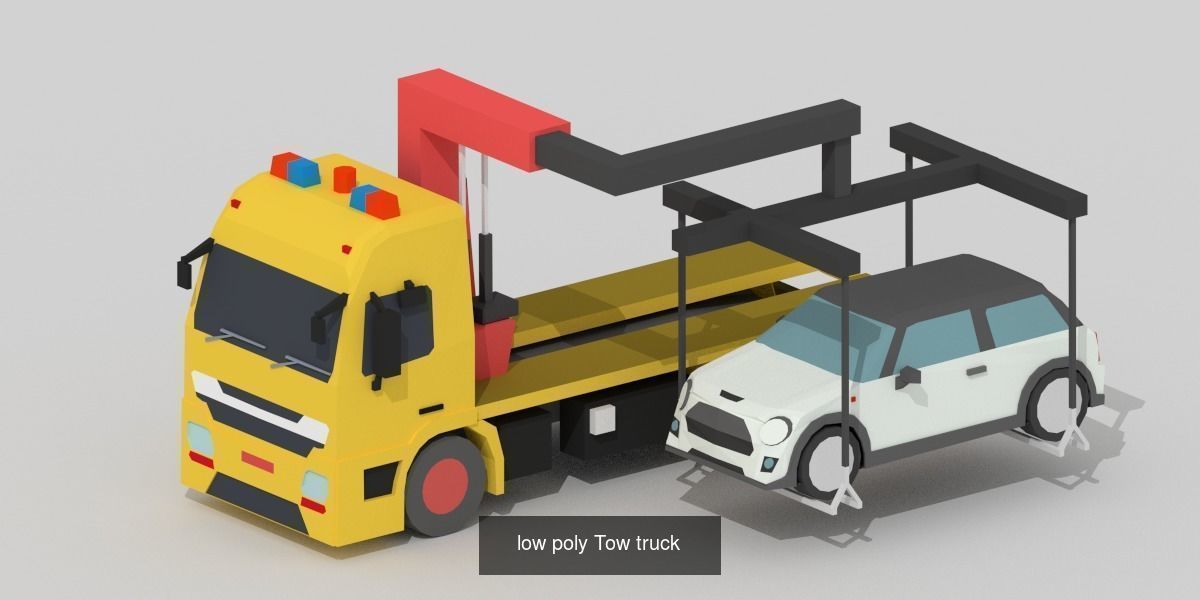 Low Poly Pack All  Assets CGmano 3D Model Collection_56