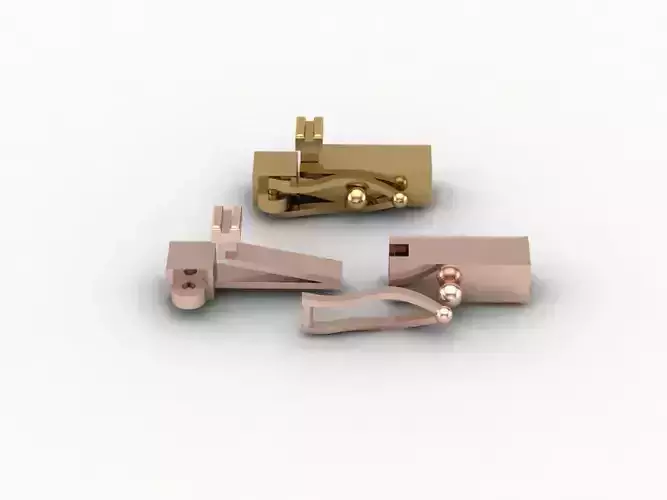   Jewel lock 3D print model