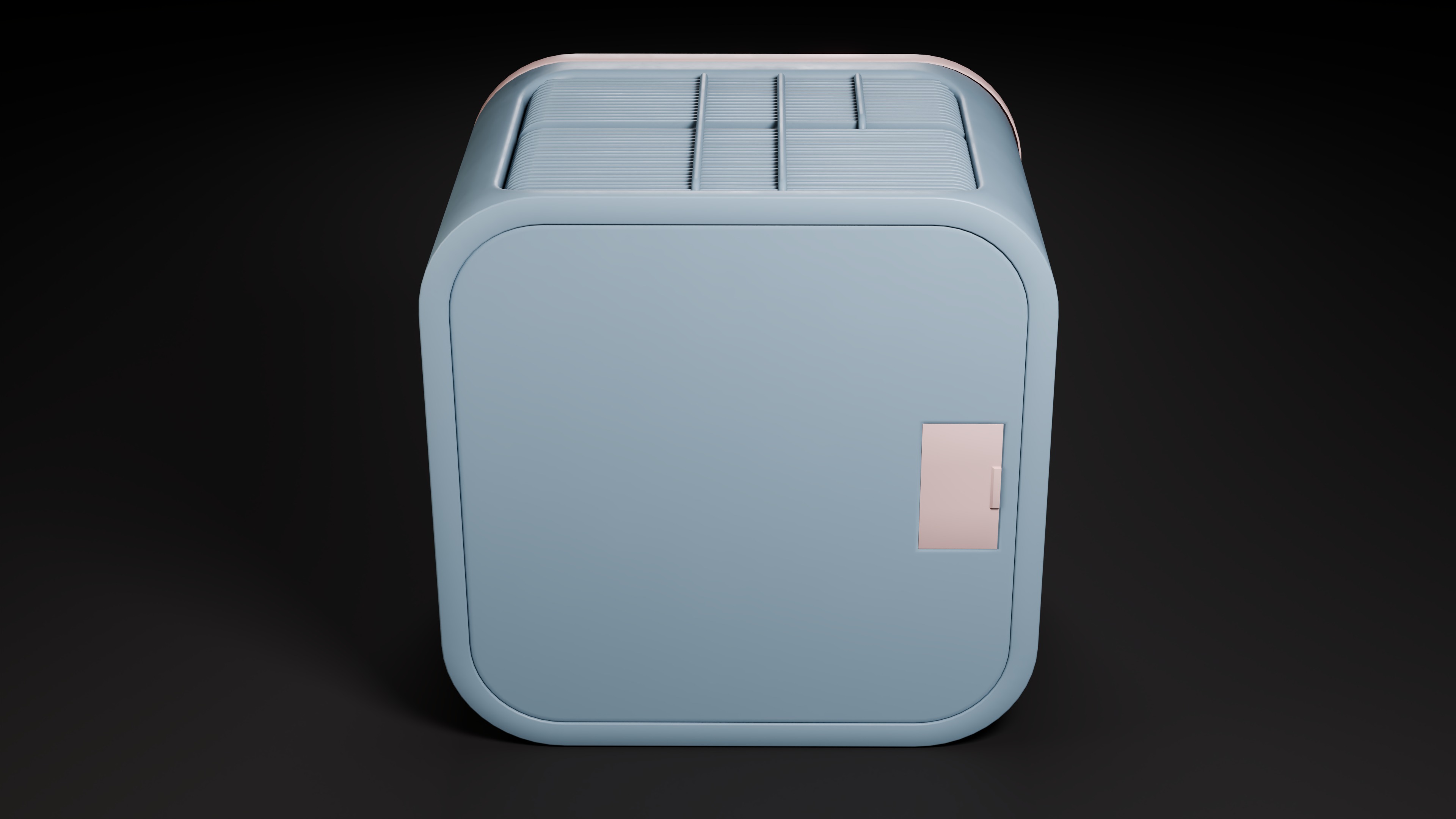 Ionizer Low-poly 3D model_4