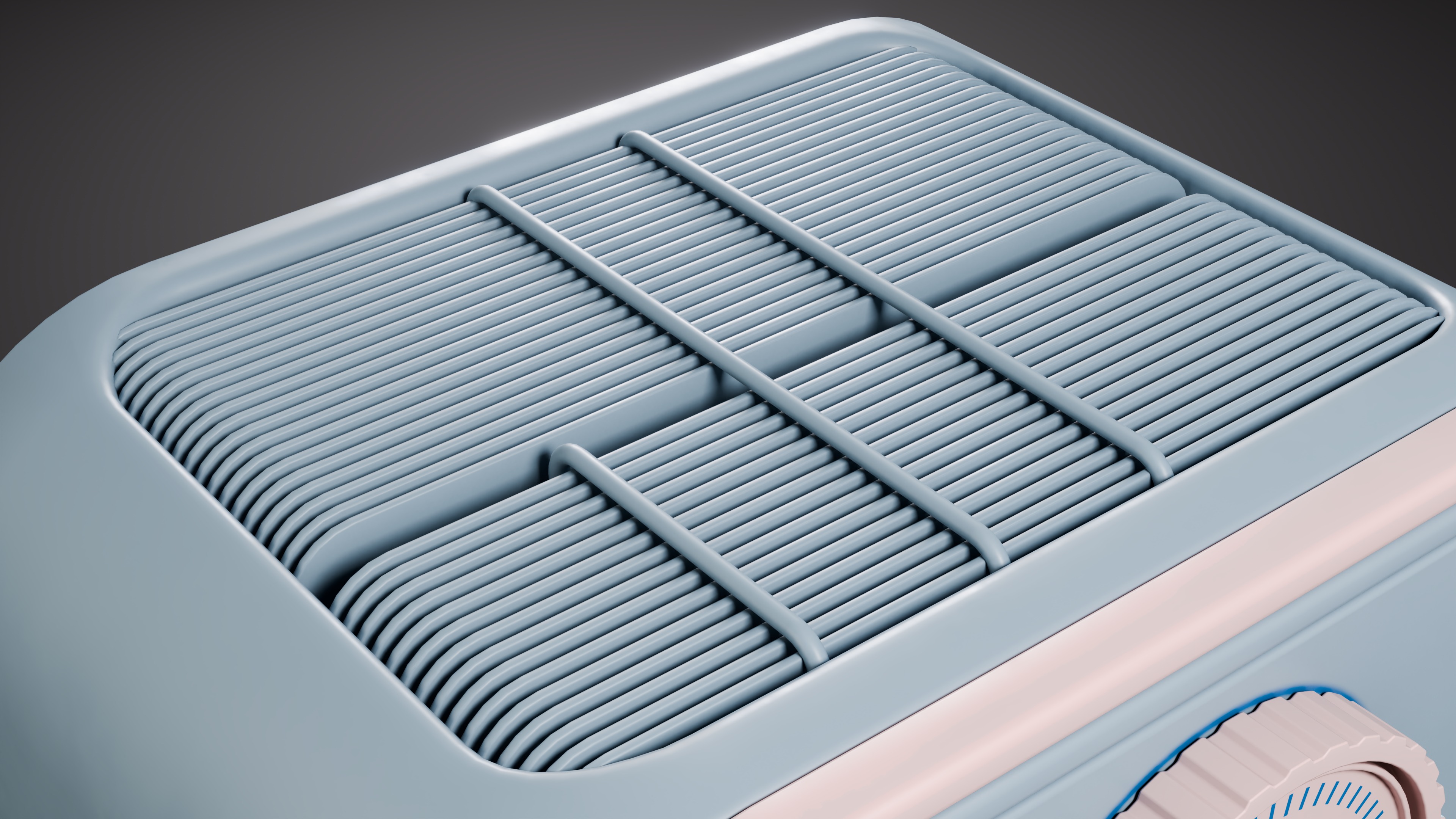 Ionizer Low-poly 3D model_2