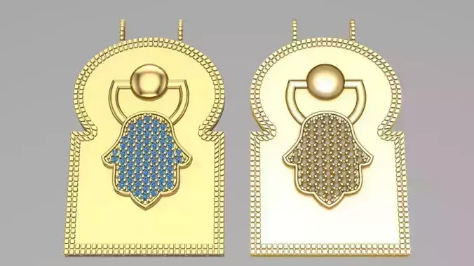 simple and stunning pendant 3D print model