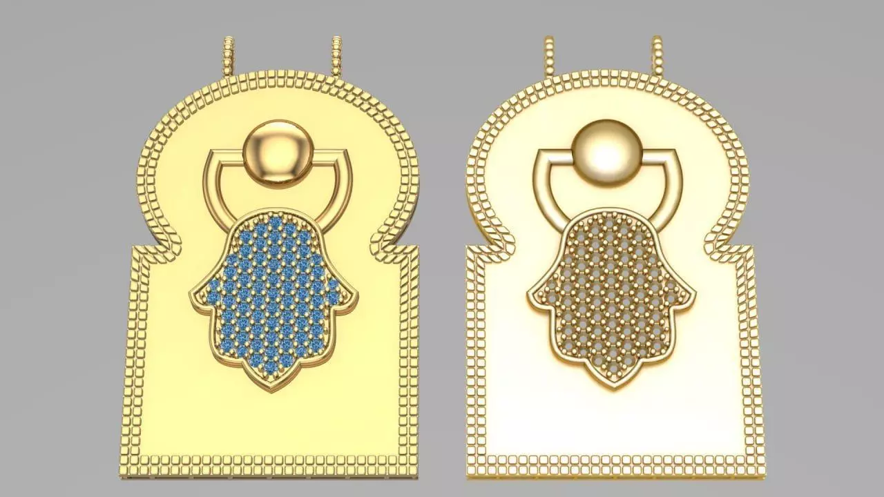 simple and stunning pendant 3D print model