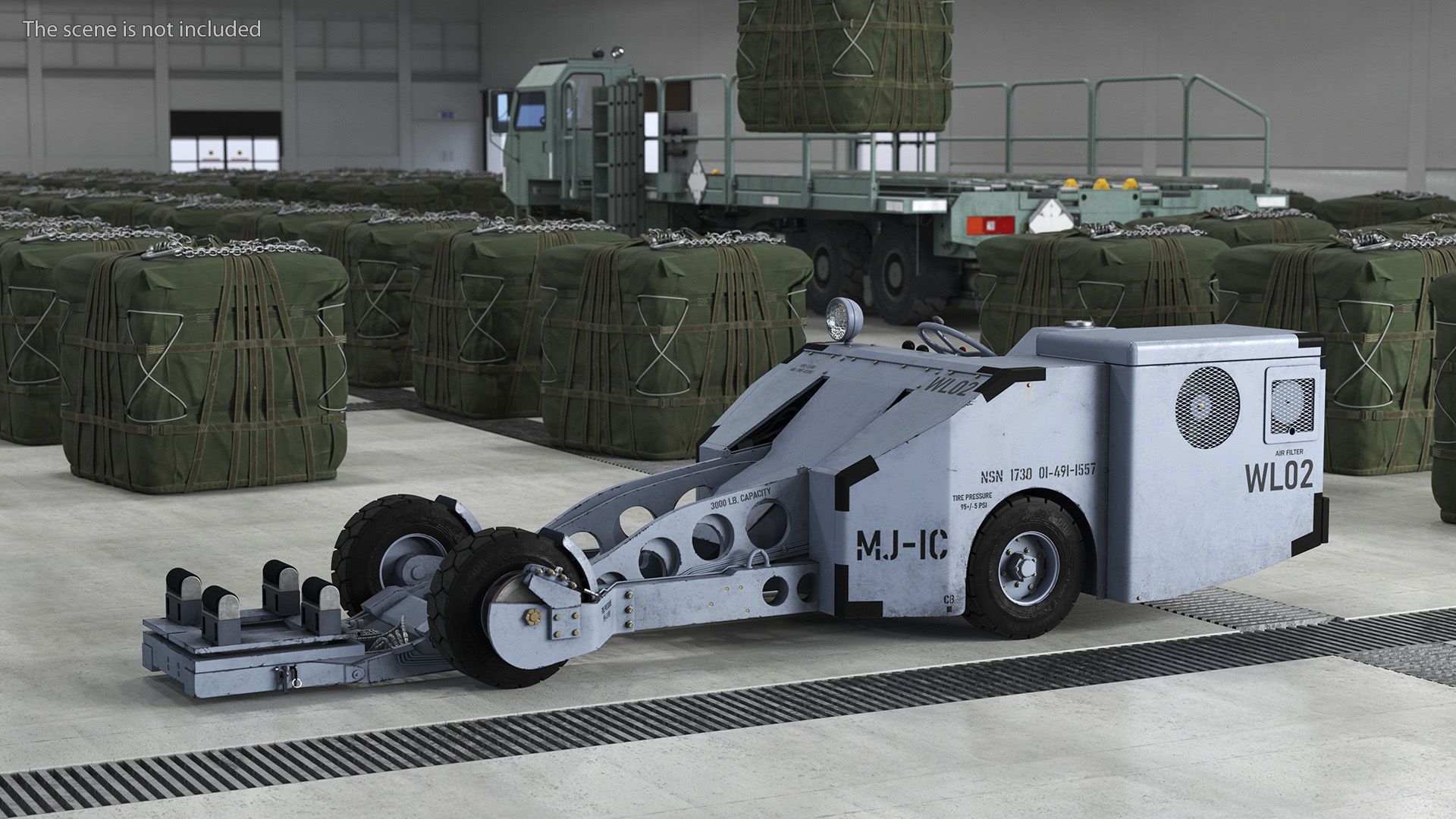 Ammunition Loader MJ1 Rigged 3D model