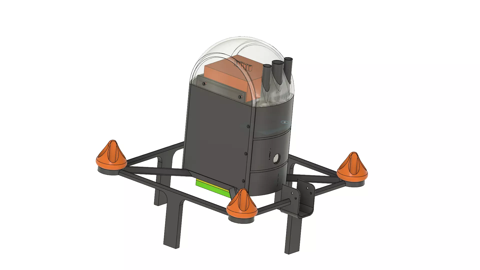 DRONE CAPSULA1 3D print model_0