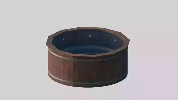 Wooden Hot Tub Jacuzzi