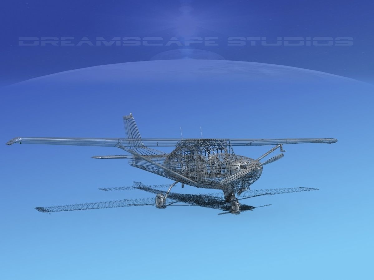 Cessna 172RG Cutlass V01 3D model_12