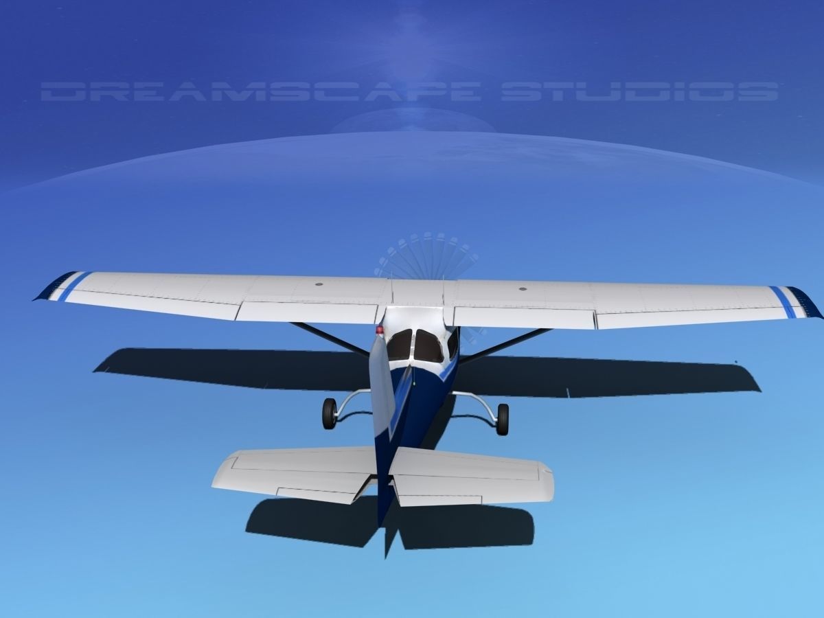 Cessna 172RG Cutlass V01 3D model_6