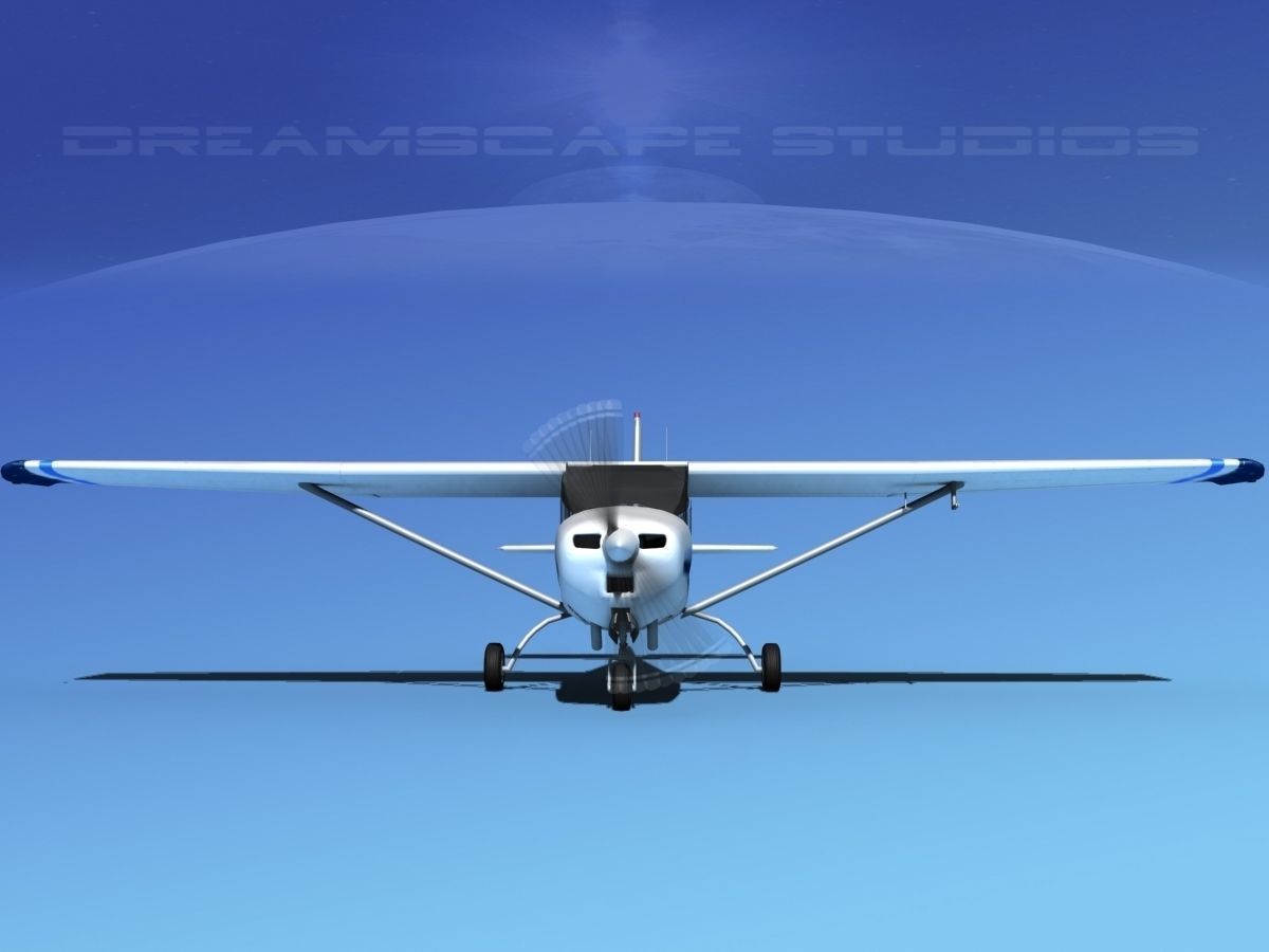Cessna 172RG Cutlass V01 3D model_1