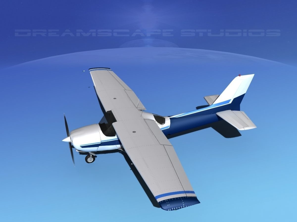 Cessna 172RG Cutlass V01 3D model_9