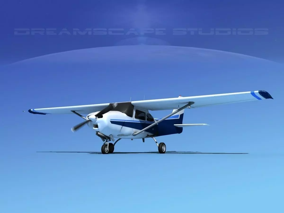 Cessna 172RG Cutlass V01 3D model_0