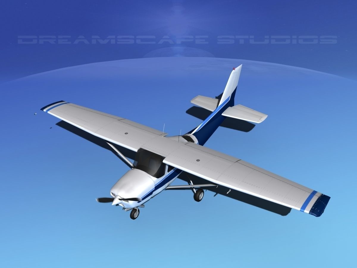 Cessna 172RG Cutlass V01 3D model_10