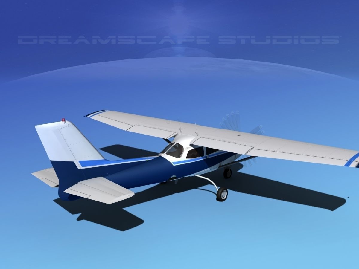 Cessna 172RG Cutlass V01 3D model_5