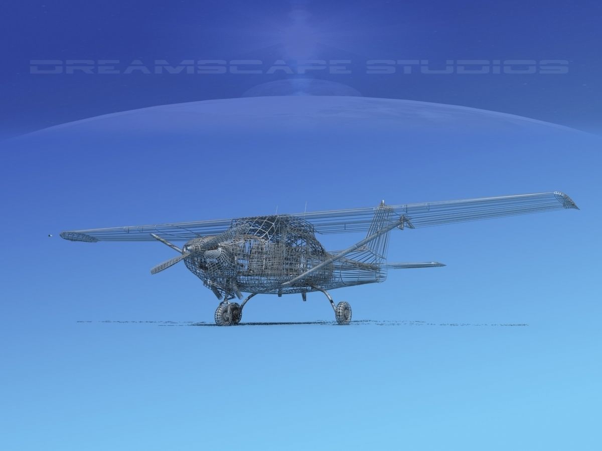 Cessna 172RG Cutlass V01 3D model_11