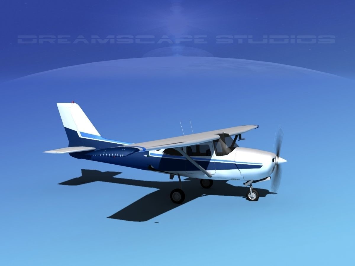 Cessna 172RG Cutlass V01 3D model_3