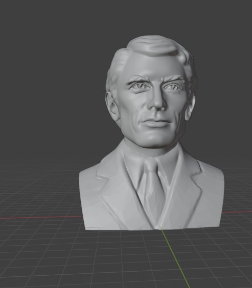 Gregory Peck 3D print model_21