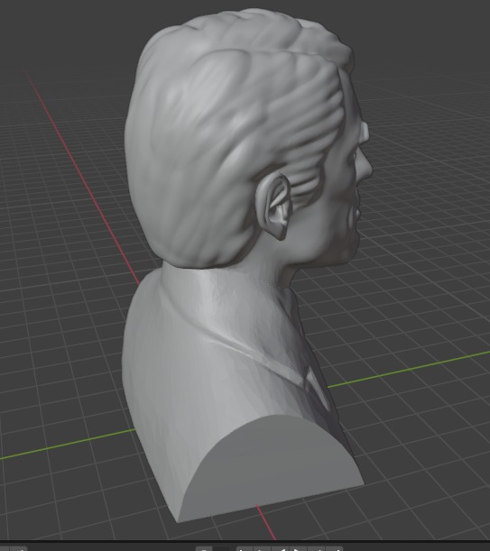 Gregory Peck 3D print model_10