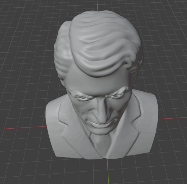 Gregory Peck 3D print model_5