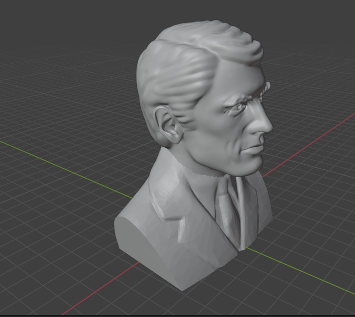Gregory Peck 3D print model_8