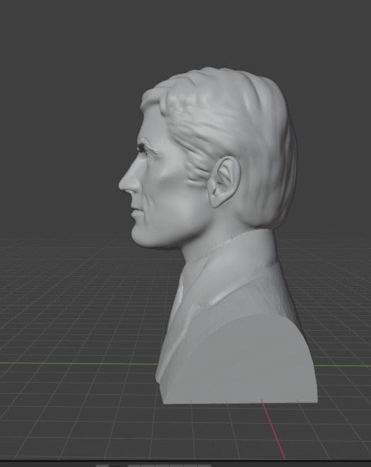 Gregory Peck 3D print model_3
