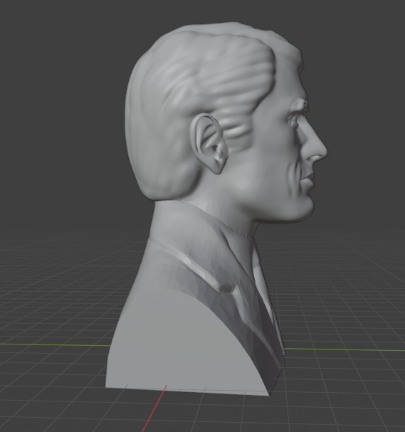 Gregory Peck 3D print model_20