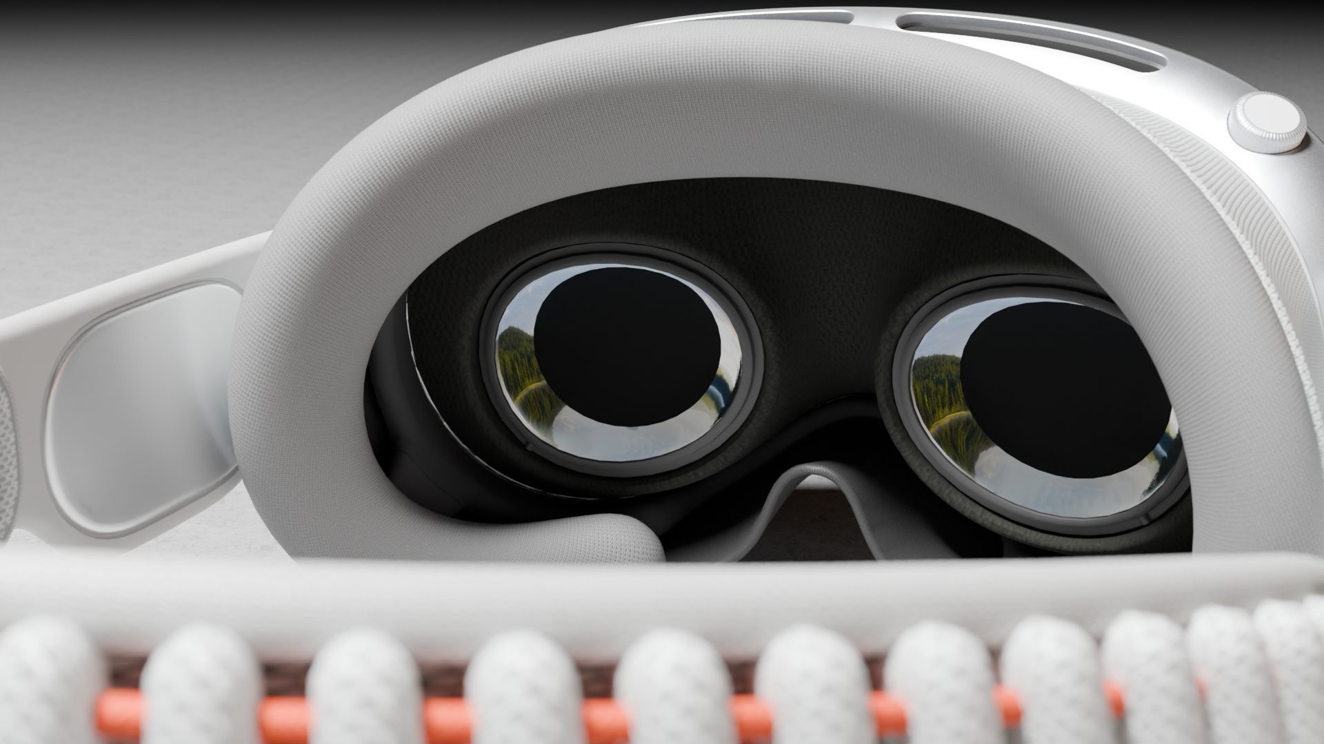 Apple Vision Pro Low-poly 3D model_6