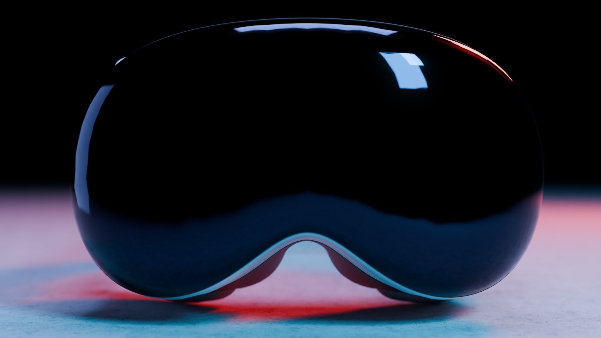 Apple Vision Pro Low-poly 3D model_4