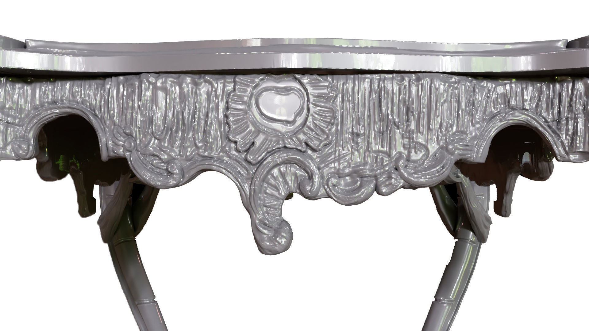 Teapoy Table 3D Model for Cnc and 3DPrint 3D print model_6