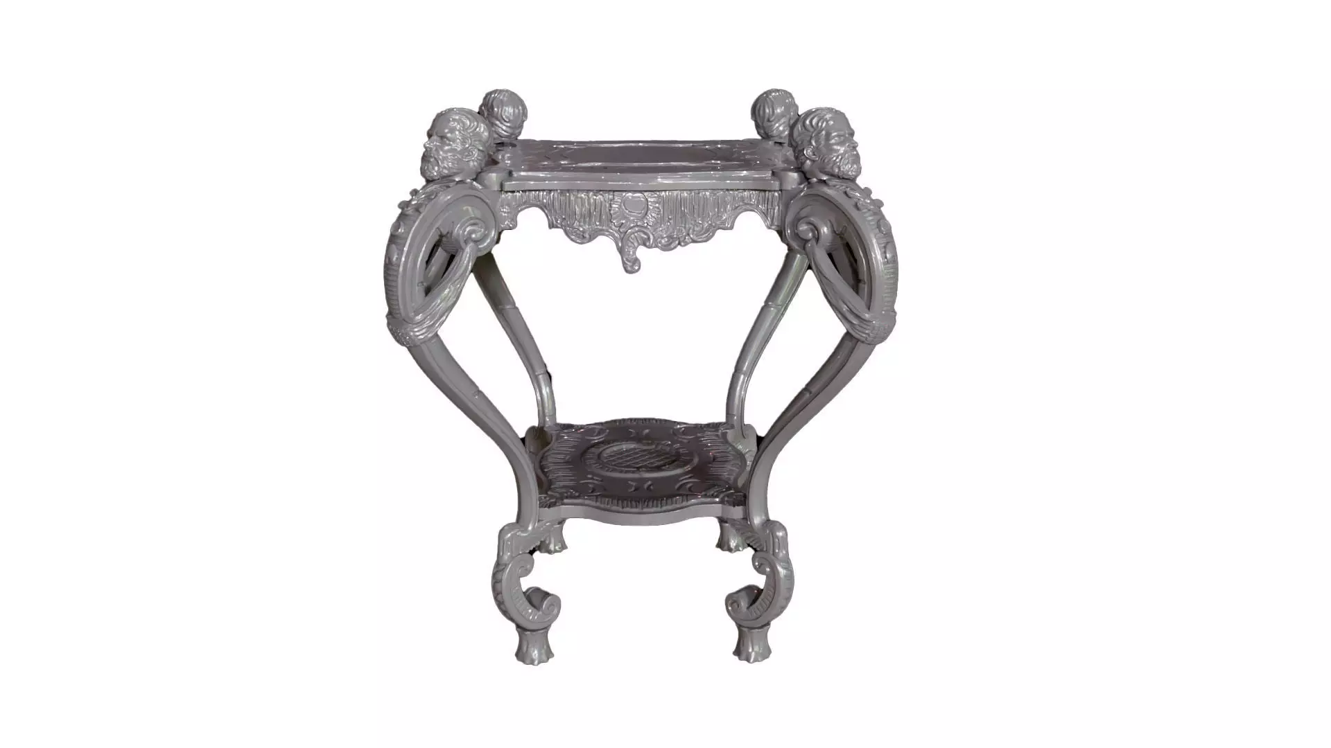 Teapoy Table 3D Model for Cnc and 3DPrint 3D print model_0