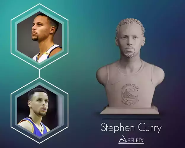 Stephen Curry 3D print model