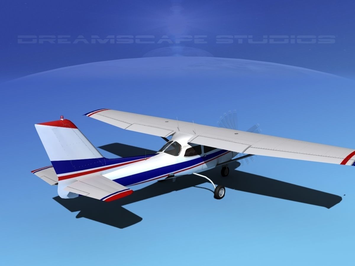 Cessna 172RG Cutlass V02 3D model_5