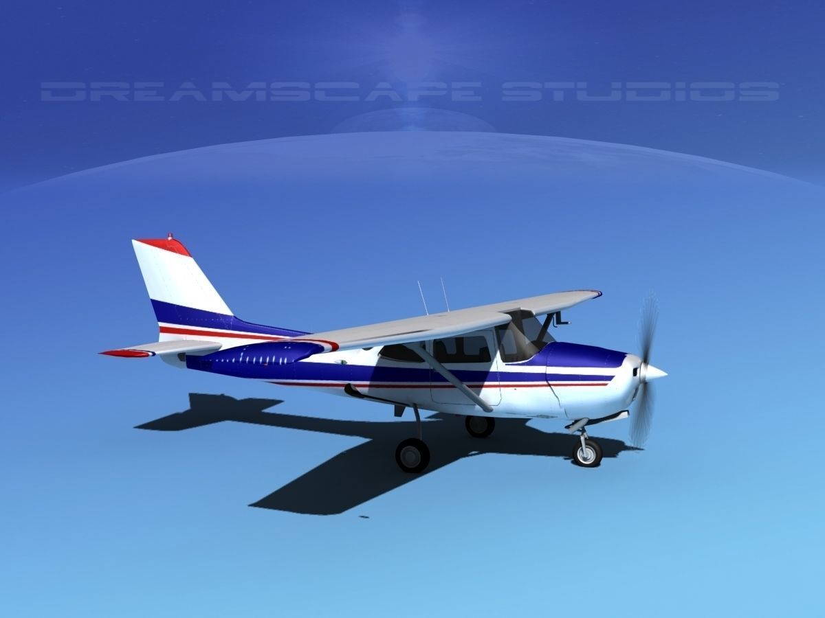 Cessna 172RG Cutlass V02 3D model_3