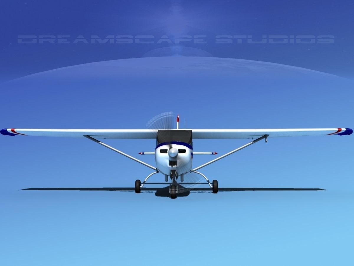 Cessna 172RG Cutlass V02 3D model_1